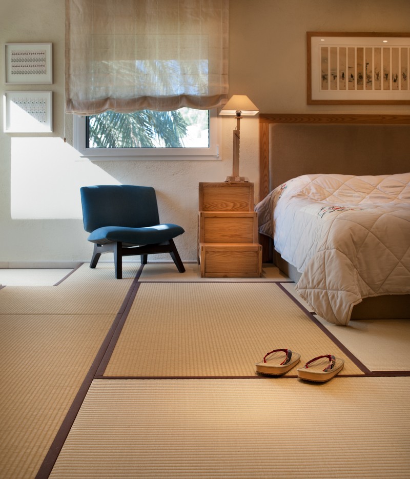 חדר שינה בסגנון יפני 